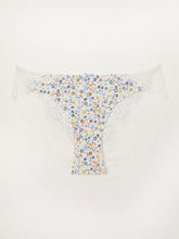 White Floral Knickers