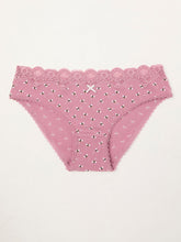Purple BEE STRIPE KNICKERS