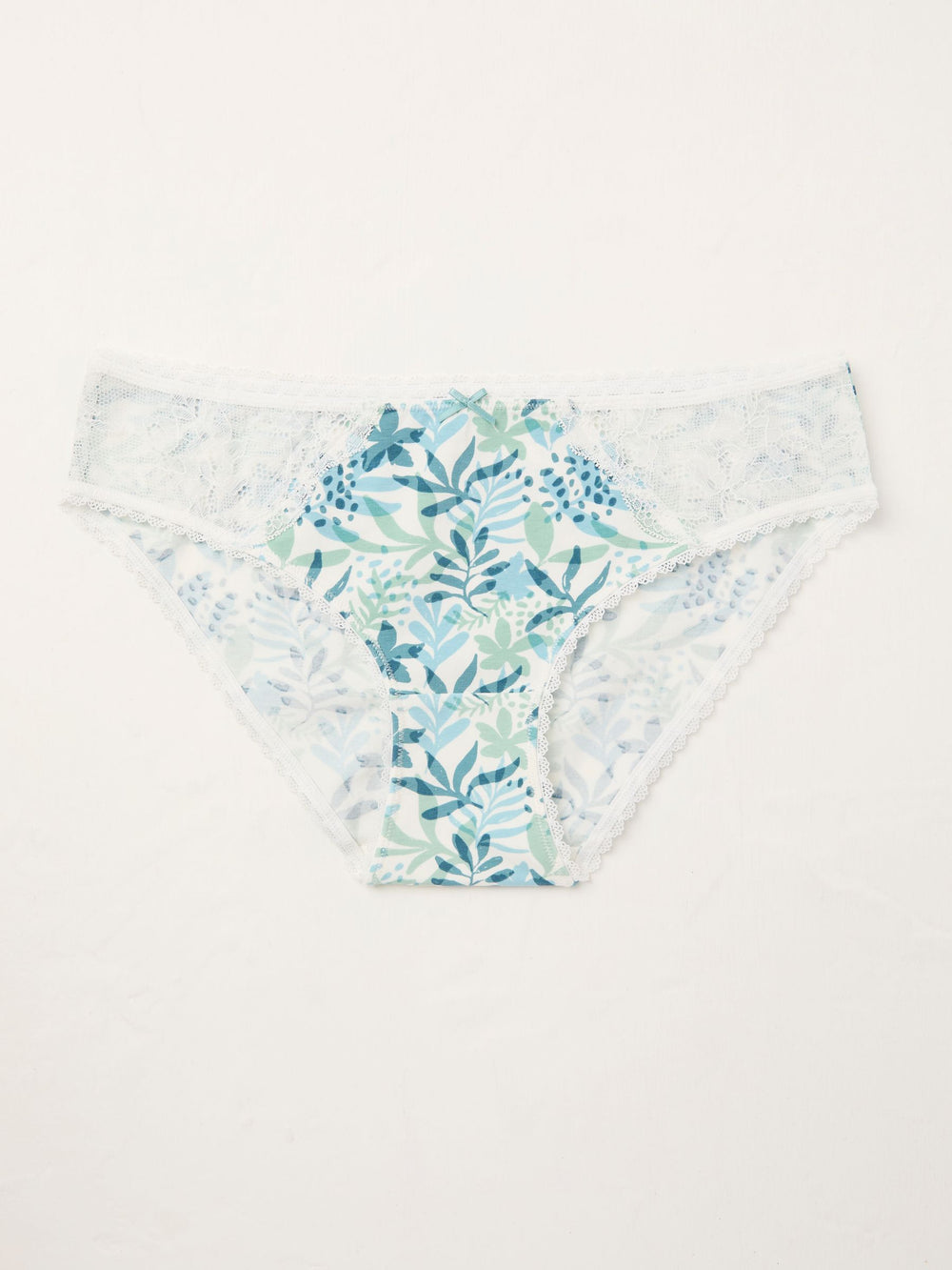 Green Leaf Print Knickers