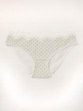 Green Geometric Print Mini Knickers