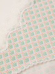 Green Geometric Print Mini Knickers