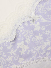 Lilac Purple Floral Knickers