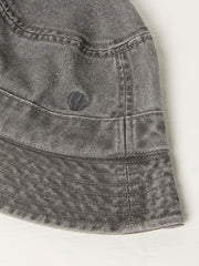 Grey Washed Bucket 100% Cotton Hat