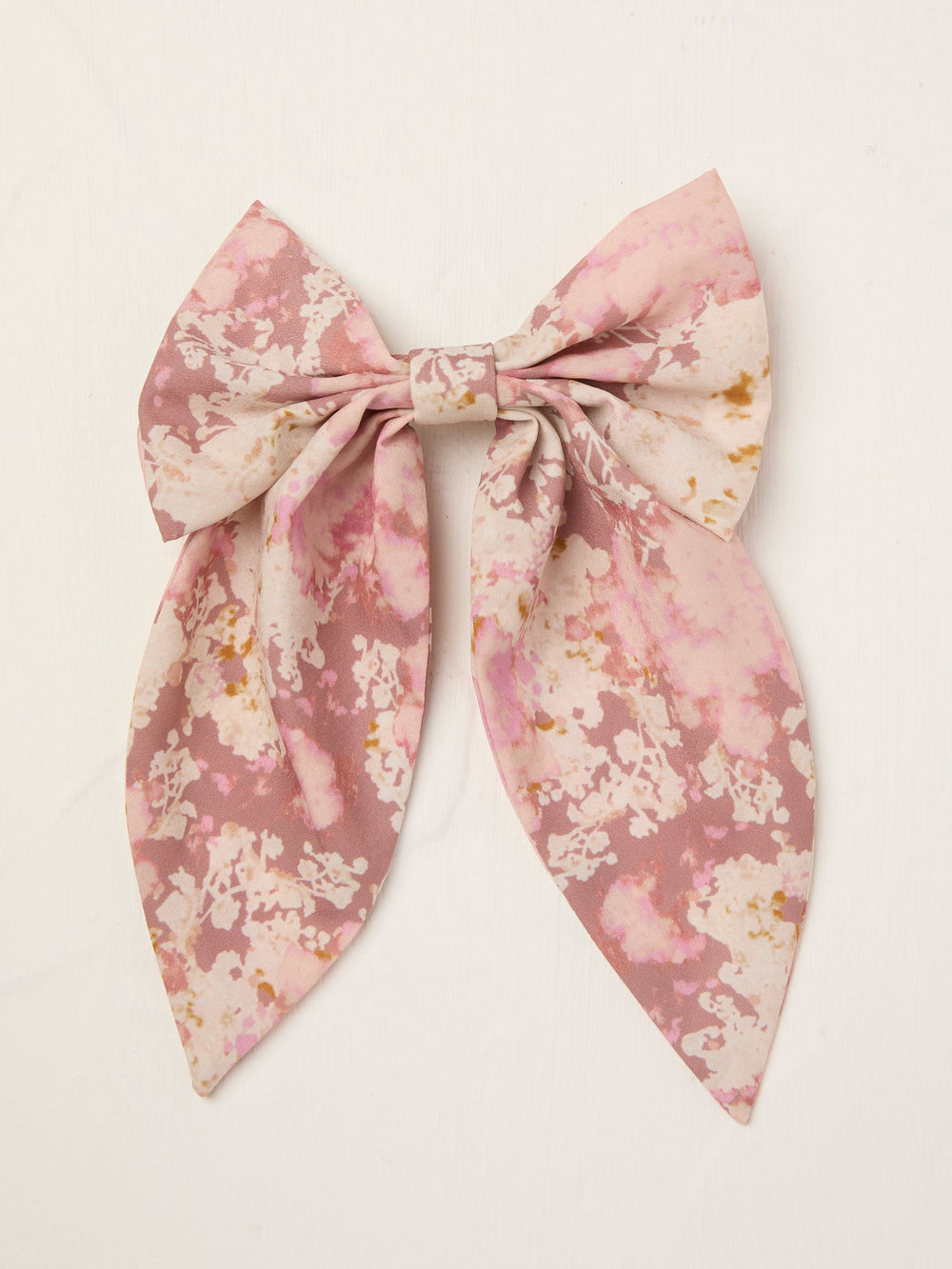 Pink Printed Hair Bow