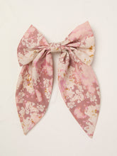 Pink Printed Hair Bow