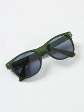 Dark Green Theo Sunglasses