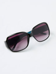 Black Olivia Oversized Sunglasses