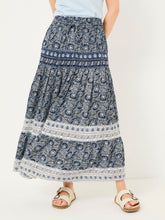 Jayla Indigo Blue Inky Maxi Skirt