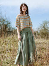 Green Beeble Billi Midi Skirt