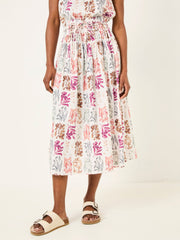 Brooke Multi Botanical Beeble Midi Skirt
