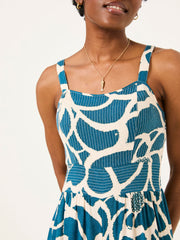 Ruby Teal Blue Shibori Ruby Jumpsuit