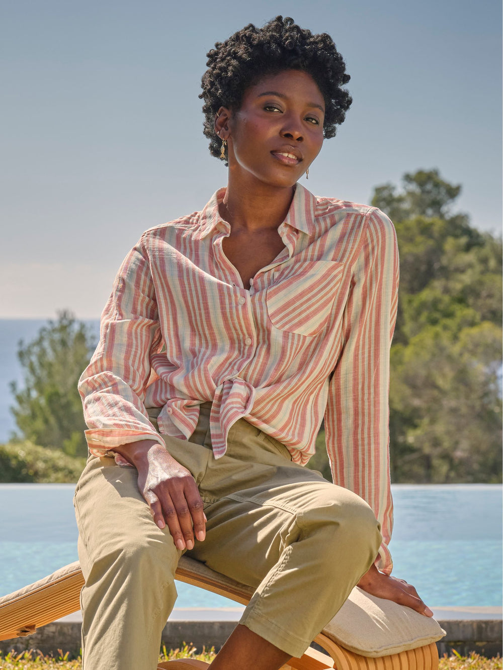 Olivia Multi Stripe Shirt