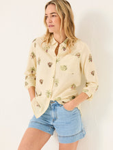 Olivia Ivory Plants Shirt