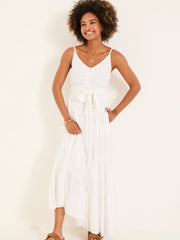 Thea White Beachwear Dress
