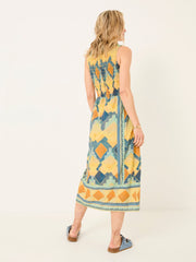 Aria Multi Abstract Midi Dress
