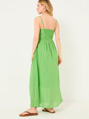 Meg Bright Green Midi Dress