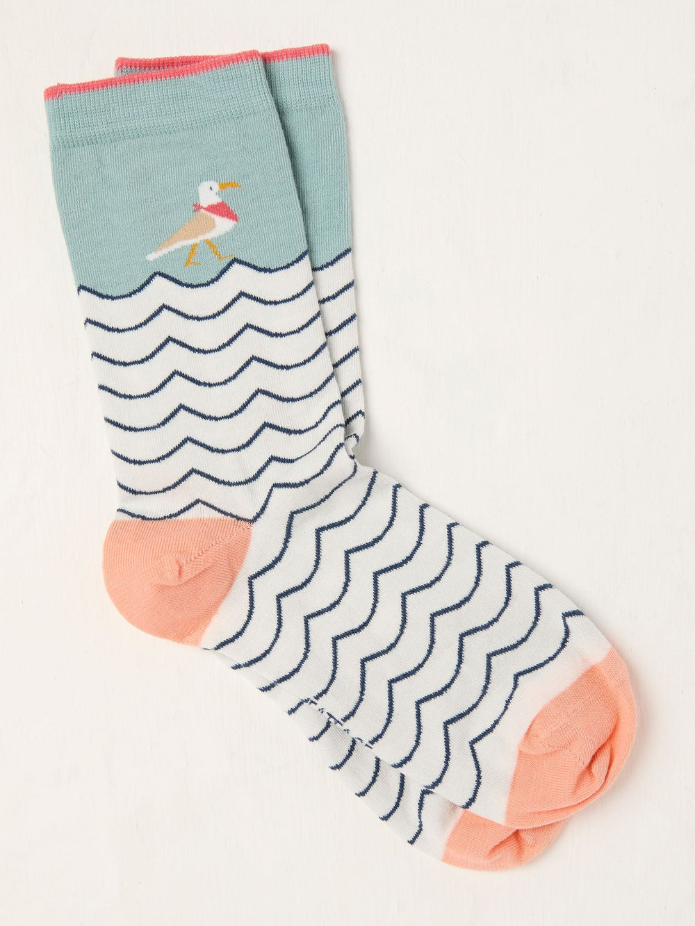 Green Seagull Socks