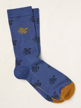 Blue Turtle Socks