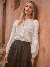 Jasmine Ivory Decorative Blouse