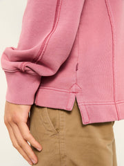 Otterton Heather Purple Crew Neck Sweatshirt