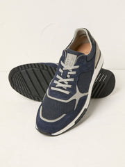 Hudson Navy Runner Trainer