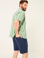 Cambourne Navy Sweat Short