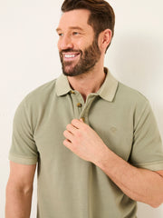Sage Green Pique Polo