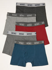 Multi Colour Classic Boxers 5 Pack