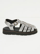 Silver Elodie Fisherman Sandals