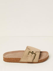 Mylor Stone Buckle Suede Footbed