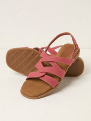 Coco Red Strappy Sandal