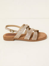 Coco Bronze Strappy Sandal