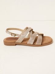 Coco Bronze Strappy Sandal
