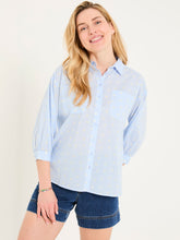 Whitney Chambray Blue Bows Shirt