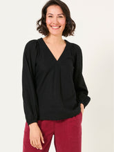 Channon Black Blouse
