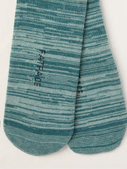 Teal Blue Footsie Socks