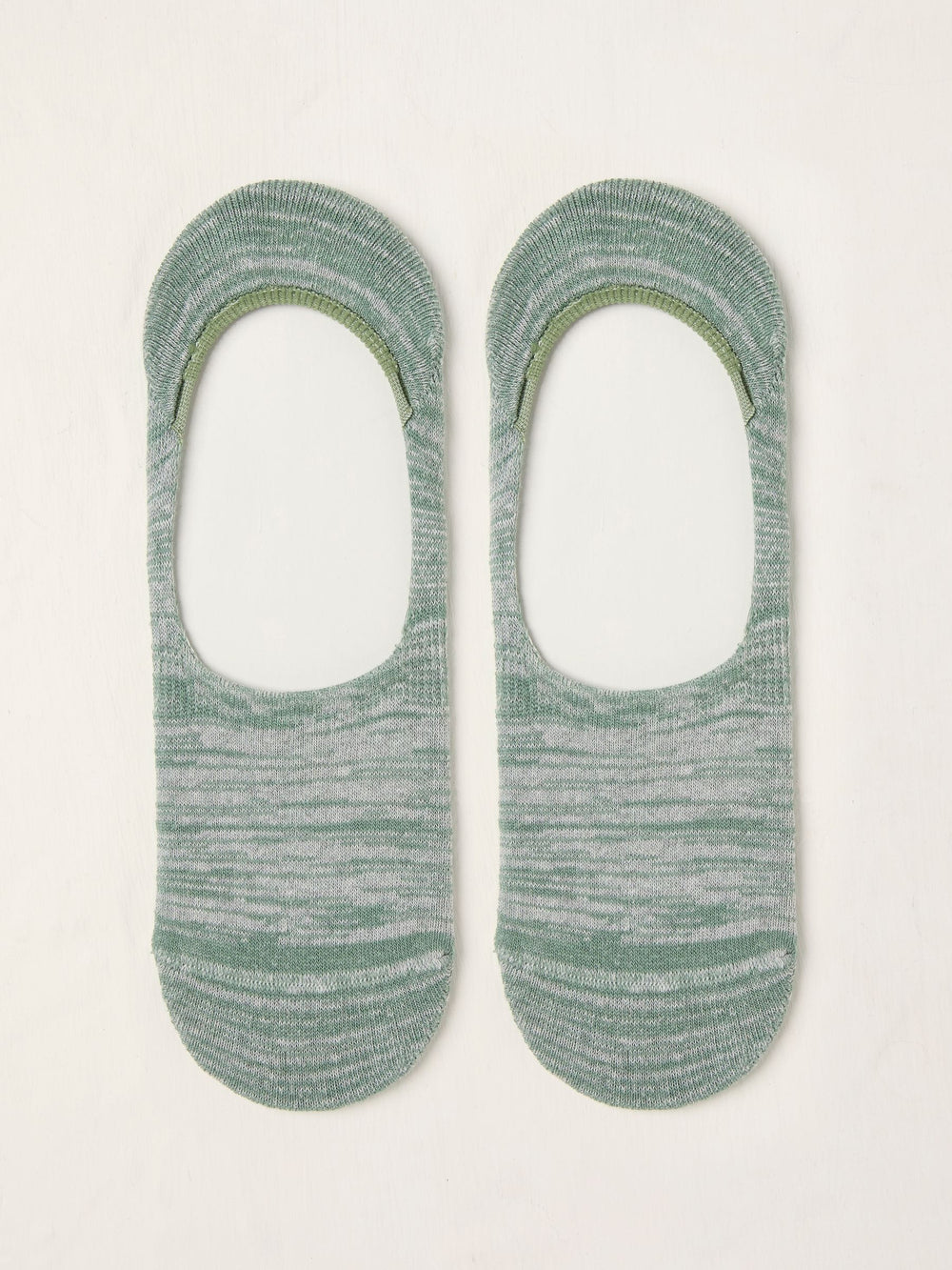 Green Footsie Socks