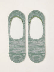 Green Footsie Socks