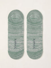 Green Footsie Socks