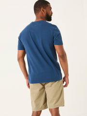 Navy MCS Chest Stripe Tshirt