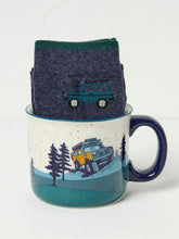Green Off Roader Socks in a Mug