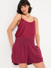 Rylee Burgundy Red Flippy Shorts