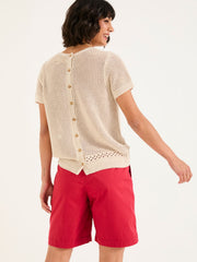 Sandown Rust Red Chino Shorts