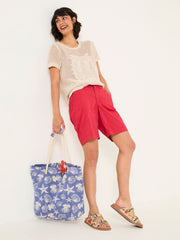 Sandown Rust Red Chino Shorts