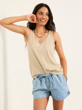 Bella Oatmeal Vest Top