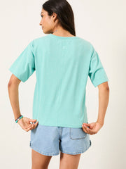 Blue Boxy T-Shirt
