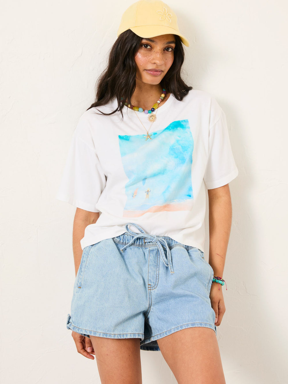 White Boxy T-Shirt