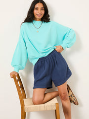 Dani Blue Doubles 100% Cotton Shorts
