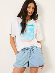 Dee Blue Denim Shorts