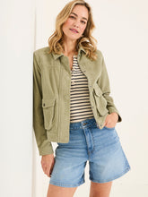 Sienna Dusky Green Cord Jacket